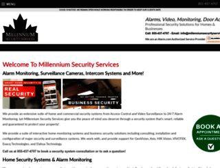 millenniumsecurityservices.ca screenshot