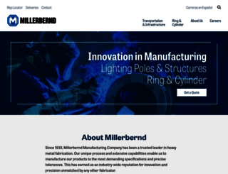 millerberndmfg.com screenshot