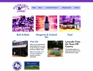 millercreeklavender.com screenshot