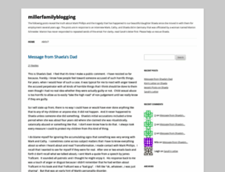 millerfamilyblogging.wordpress.com screenshot