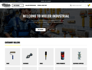 millerindustrial.com screenshot