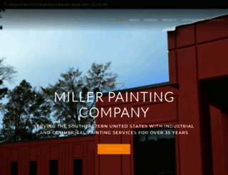 millerpainting.com screenshot