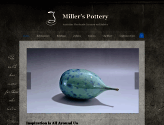 millerspottery.com.au screenshot