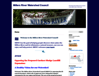 millerswatershed.org screenshot