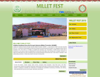 milletfest.org screenshot