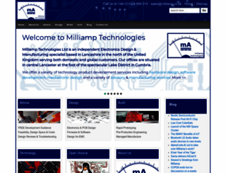 milliamp.co.uk screenshot