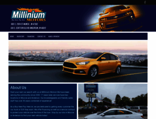 milliniummotors.com screenshot