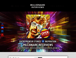 millionaire-interviews.com screenshot