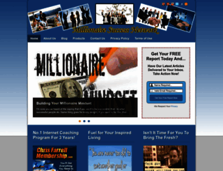 millionairesuccessnetwork.com screenshot