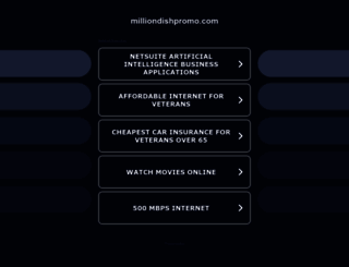 milliondishpromo.com screenshot