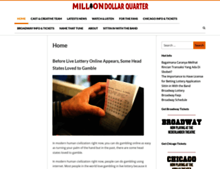 milliondollarquartetlive.com screenshot
