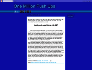 millionpushups.blogspot.com screenshot