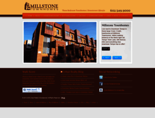 millstonetownhomes.com screenshot