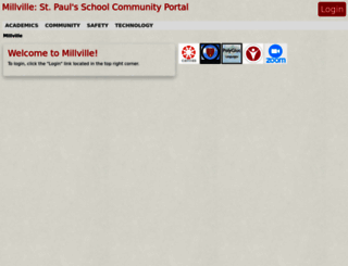 millville.sps.edu screenshot