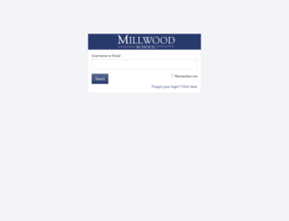 millwoodschool.myschoolapp.com screenshot