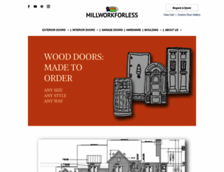 millworkforless.com screenshot