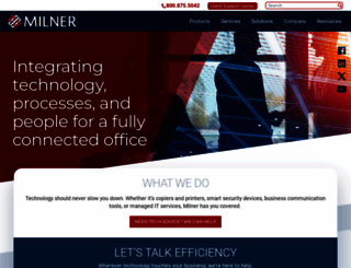 milner.com screenshot