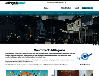 milngavie.co.uk screenshot