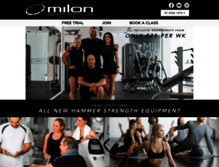 milon.com.au screenshot