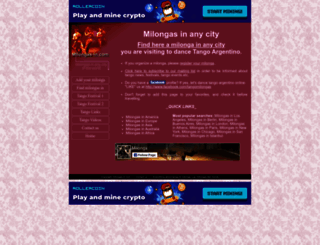 milongas-in.com screenshot