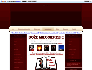 milosierdzieboze.pl screenshot