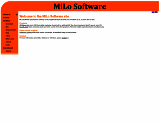 milosoftware.com screenshot