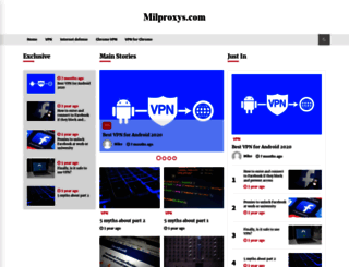 milproxys.com screenshot