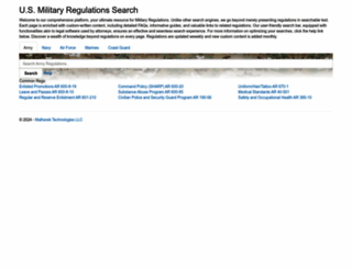 milreg.com screenshot