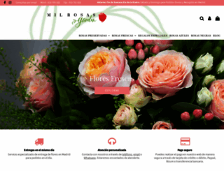 milrosas.com screenshot