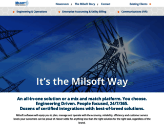 milsoft.com screenshot