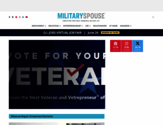 milspouse.com screenshot