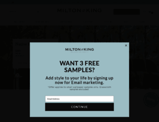 miltonandking.com screenshot