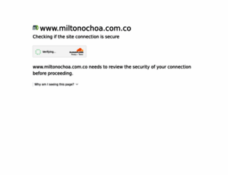 miltonochoa.com screenshot