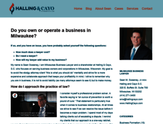 milwaukee-business-lawyer.com screenshot