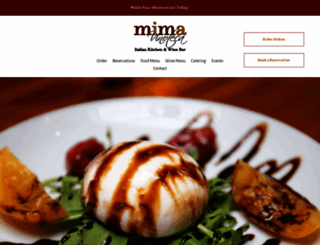 mimarestaurant.com screenshot