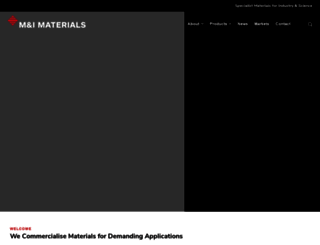 mimaterials.com screenshot