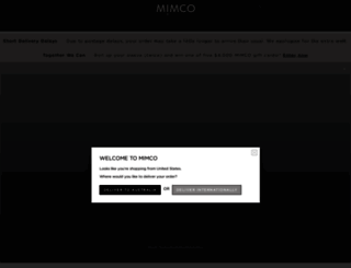 mimco.resultsdemo.com screenshot