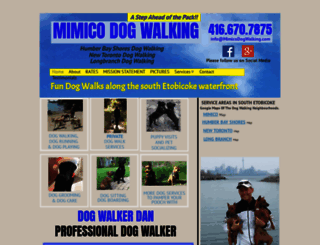mimicodogwalking.com screenshot