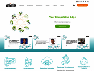 mimik.com screenshot