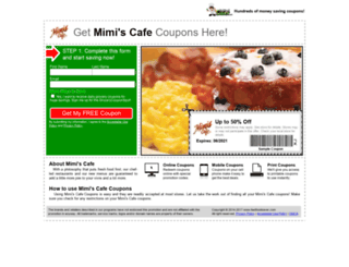 mimiscafe.fastfoodsaver.com screenshot