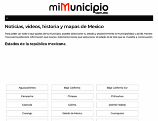 mimunicipio.com.mx screenshot
