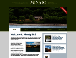 minaig.co.uk screenshot