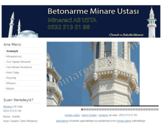 minareciler.com screenshot