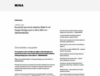 minashop.cz screenshot