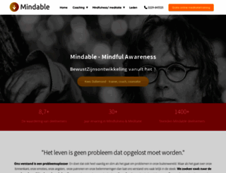 mindable.nl screenshot