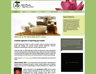 mindbodyspiritcenteraz.com screenshot