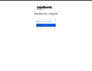 mindbomb.egnyte.com screenshot