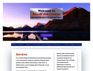 mindcarecenter.net screenshot