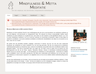 mindfulnessmettautrecht.nl screenshot