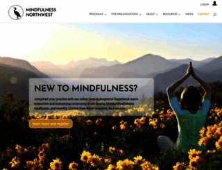 mindfulnessnorthwest.com screenshot